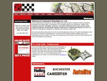 Tablet Screenshot of carbrebuilders.com